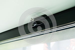 Window handle with secure lock with key