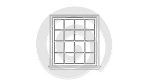 Window has a simple classic frame and is centered on a plain