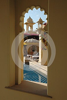 Window in a hotel