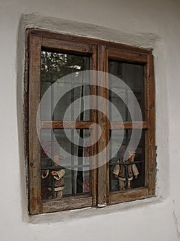 Window of the Ion Creanga's memorial house