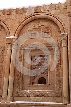 Window of Ishak Pasha Palace, Eastern Turkey