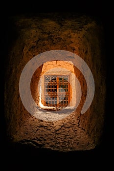 Window. Kasbah Amridil. Skoura Morocco.