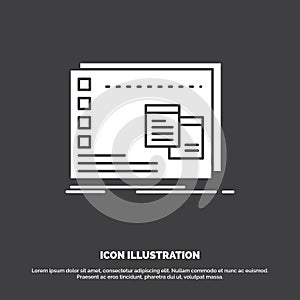 Window, Mac, operational, os, program Icon. glyph vector symbol for UI and UX, website or mobile application