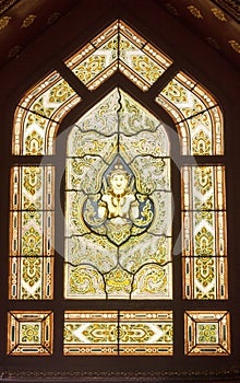 The window of the main chapel