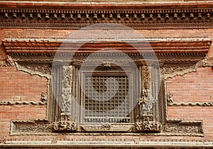 Window in Nasal Chowk Courtyard photo