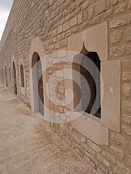 Window in national museum in TUNISIA