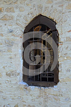 Window in Nativity of the Blessed Virgin Monastery