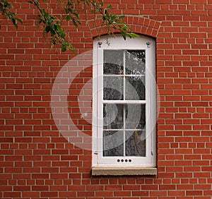 Window In Old Brick Building