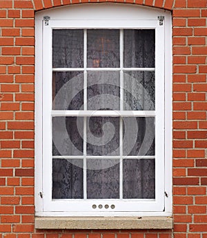 Window In Old Brick Building