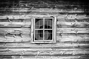 Window in old cottage