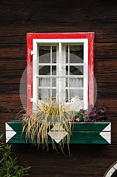 Window from a old farm house