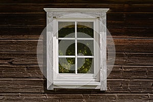 Window of an old house