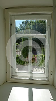 Window, old house