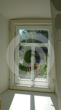 Window, old house