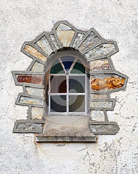 Window of an old house