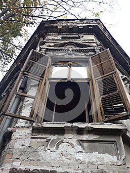 Window, old house, Belgrade