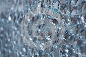 Window Out Of Broken Glass