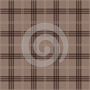 Window pane plaid seamless pattern, brown and black , Pattern 30 6 2023