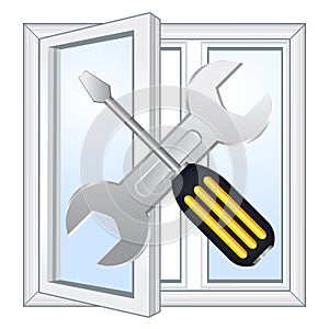 Window repair workshop