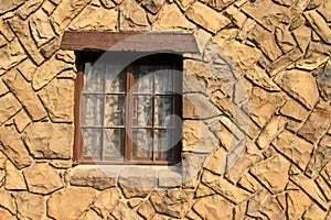 Window in a Rock Wall