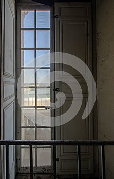 Window in Royal opera house of Versailles