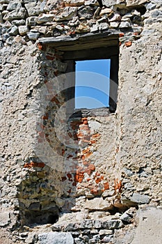 Window in the ruins