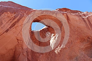 Window in Sandstone Formation