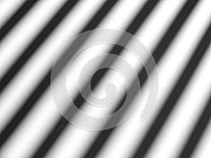 Window shadow drop on white wall background.