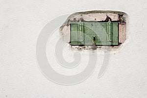 Window shutter of a half-timbered house