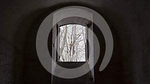 Window in Siedliska fortifications Salis Soglio.