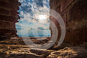 Window and sky