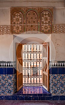 Window Taourirt Kasbah