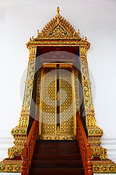 Window thai temple