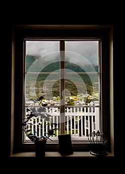 Window to Norways nature photo