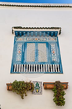 Window of a tunisian house