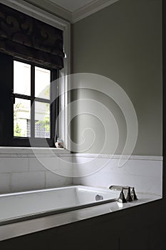 The window and tub