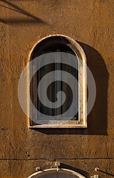 Window at Via del Banco di Santo Spirito, Rome, Italy