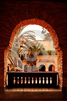 Window View of the Old Medina in Agadir