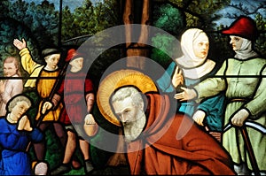 Window of Vigny church