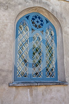 Window in Visby, Gotland, Sweden.