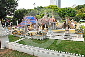 The Window of the World is a miniature town located in Shenzhen, China.