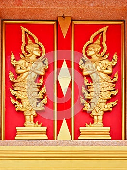 Windown of thailand temple