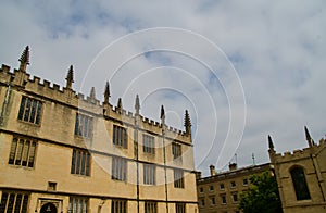 Windows and architecture and the Bodleian building complex