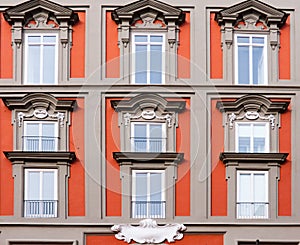 Windows and balconies