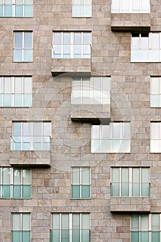 Windows and balconies