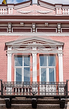 Windows with balcony