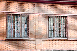 Windows with Bars