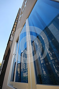 Windows of building in Chiangmai