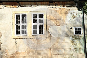 Windows of castle