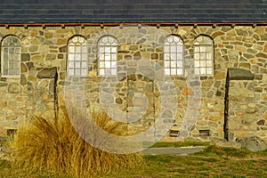 Windows of Church of the Good Shepherd, Lake Tekapo, New Zealand